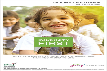Unveiling exclusive healthscape residences that add more to life at Godrej Nature Plus in Sohna